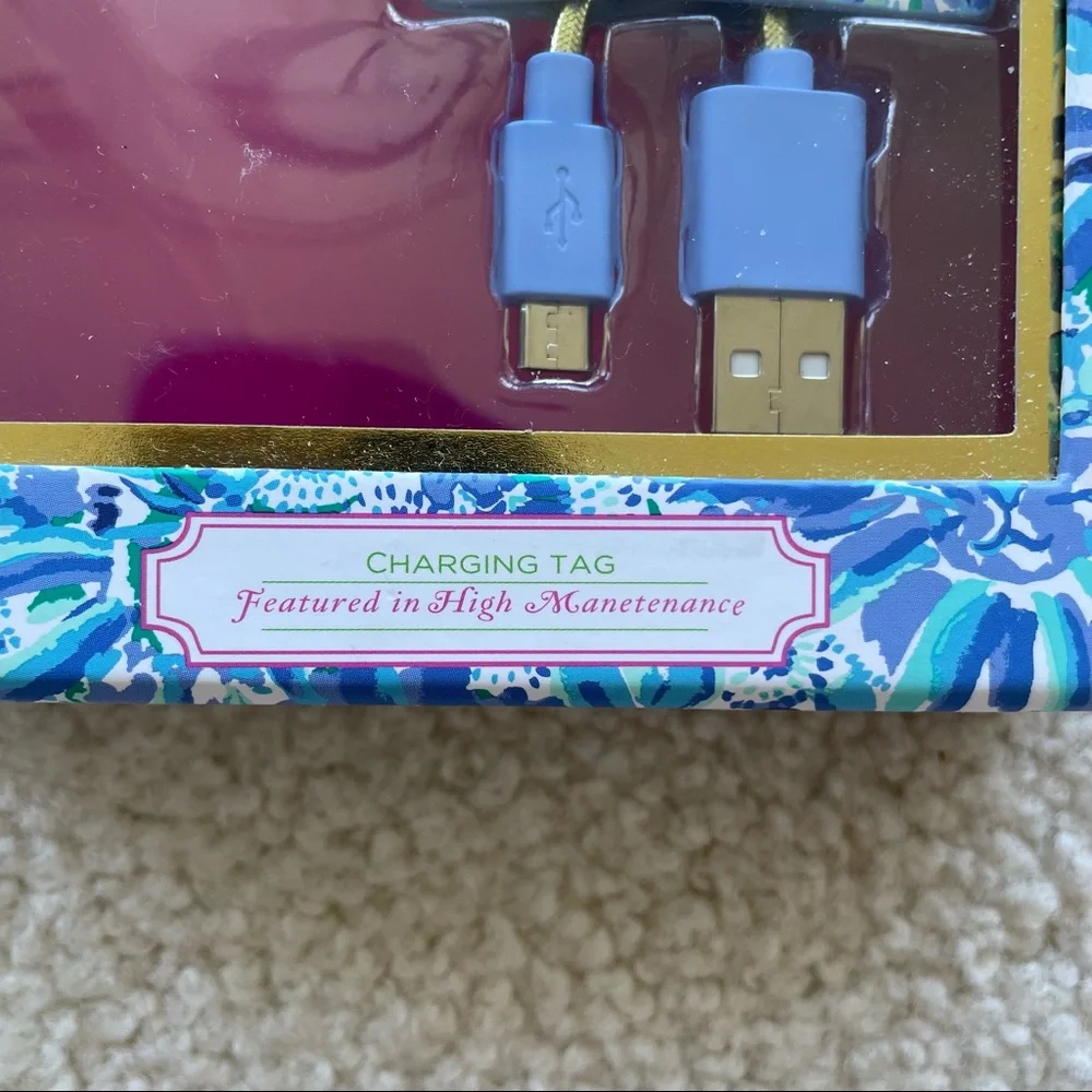 Lilly Pulitzer Charging Tag